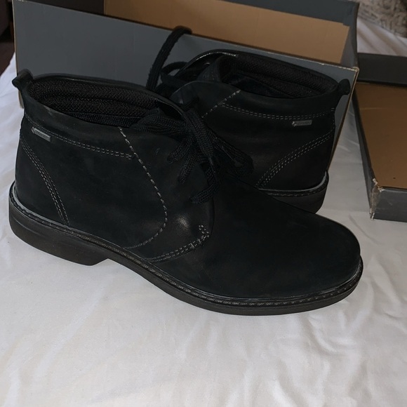 Gently Loved Mens Mid Calf Lace Shoe by ECCO main image 7